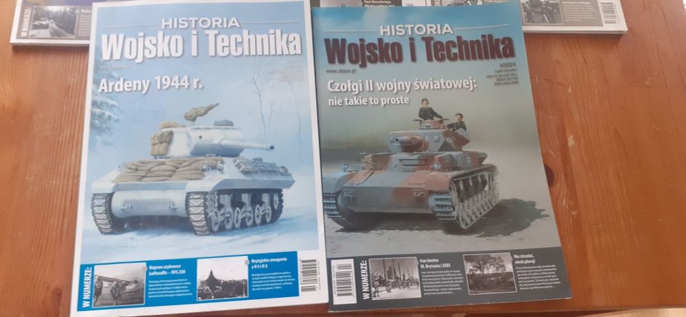 Historia Wojsko i Technika komplet 8 numerów  lub pojedyncze sztuki