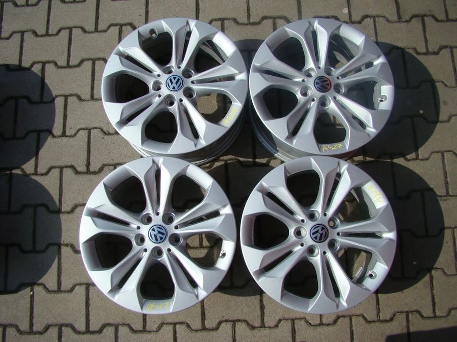 a427 5x112 vw golf v vi plus caddy jetta touran sharan t4 transporter multivan caravelle 7,5jx17 et52