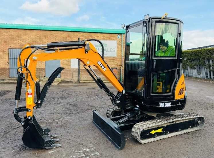 Міні екскаватор /НОВИЙ/ MIVA VA30G /вага 3 тони/2025 р