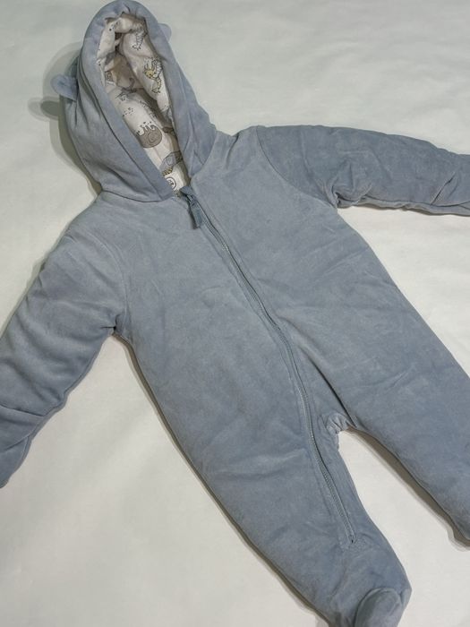 Комбинезон теплый зимний для новорожденного