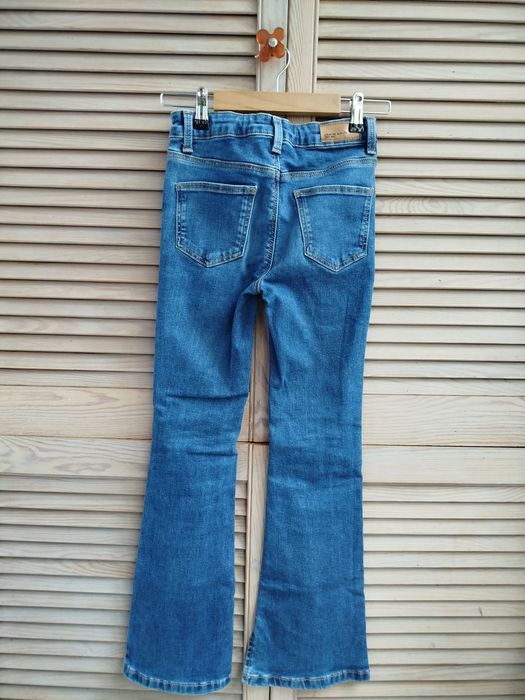 Jeansy dzwony Flary C&A 140 cm