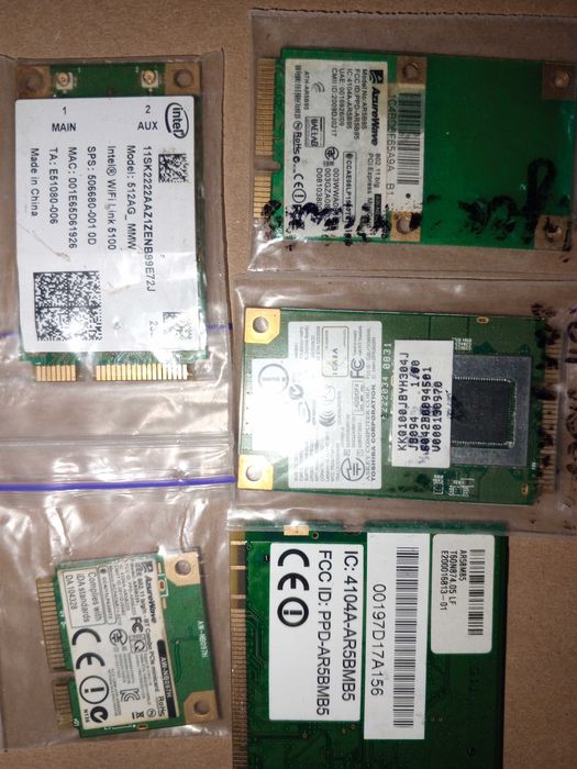 Сетевая карта mini PCI WIFI Toshiba PA3665U-1MPC