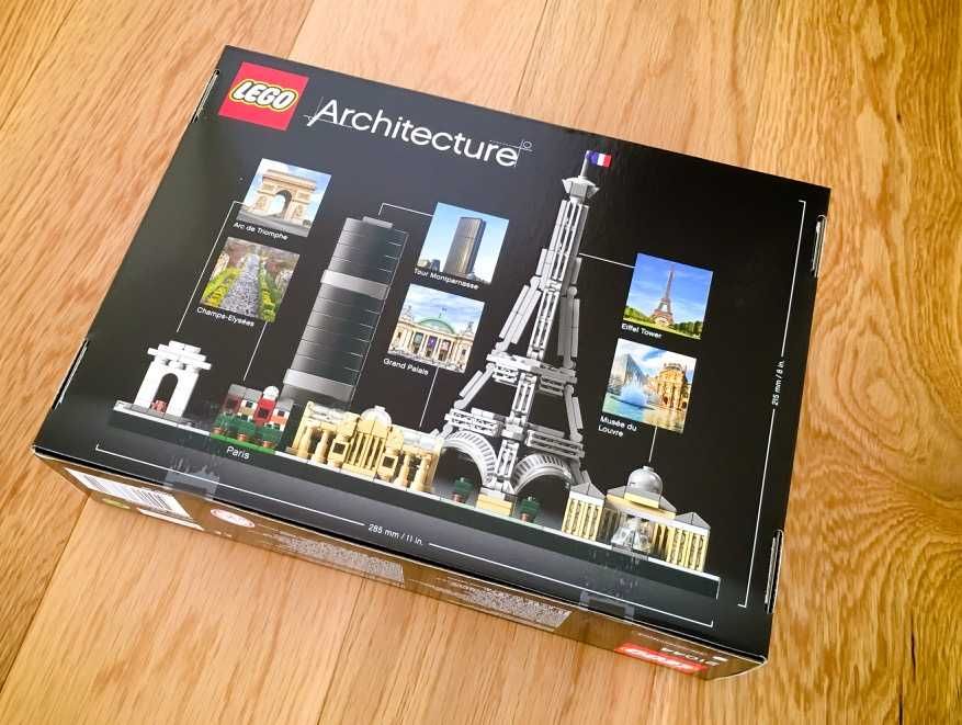 LEGO 21044: Architecture Skylines Paris (novo e selado / new and not open)