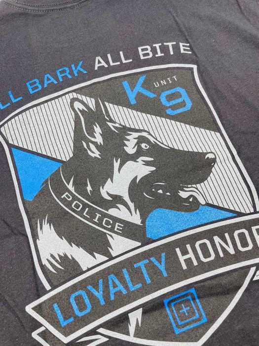 Футболка 5.11 Tactical All Bark All Bite SS Tee, M, Black, арт: 42977