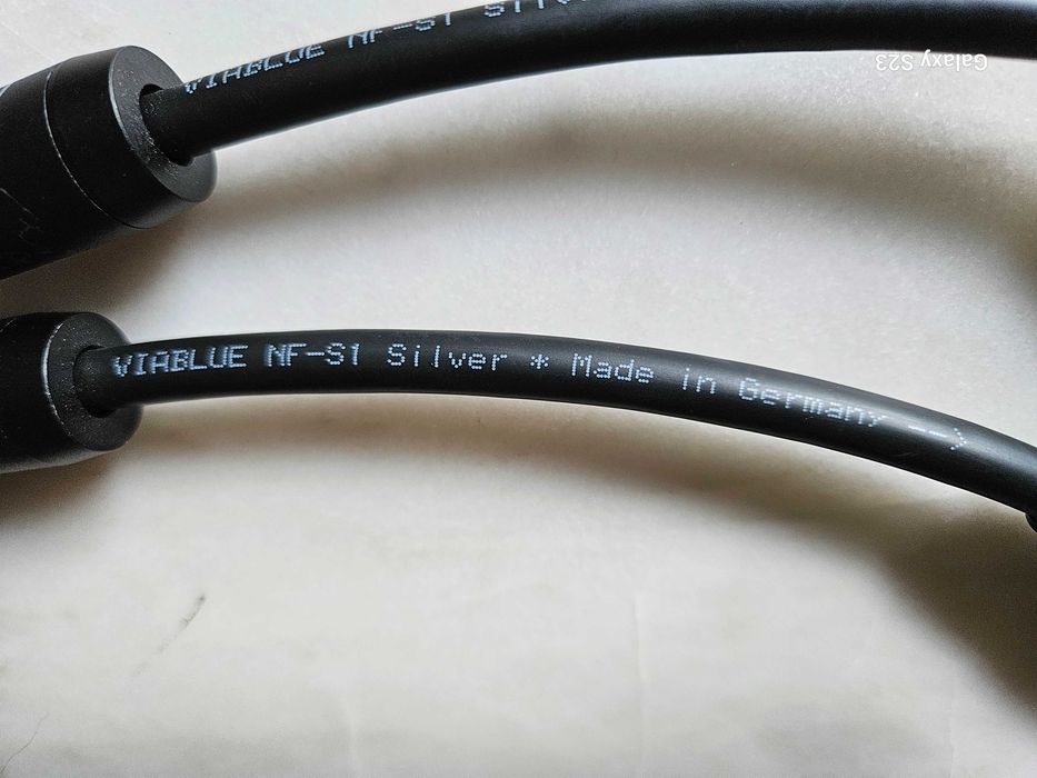 Cabo XLR stereo Viablue NF-S1 Silver com 3,0 m.