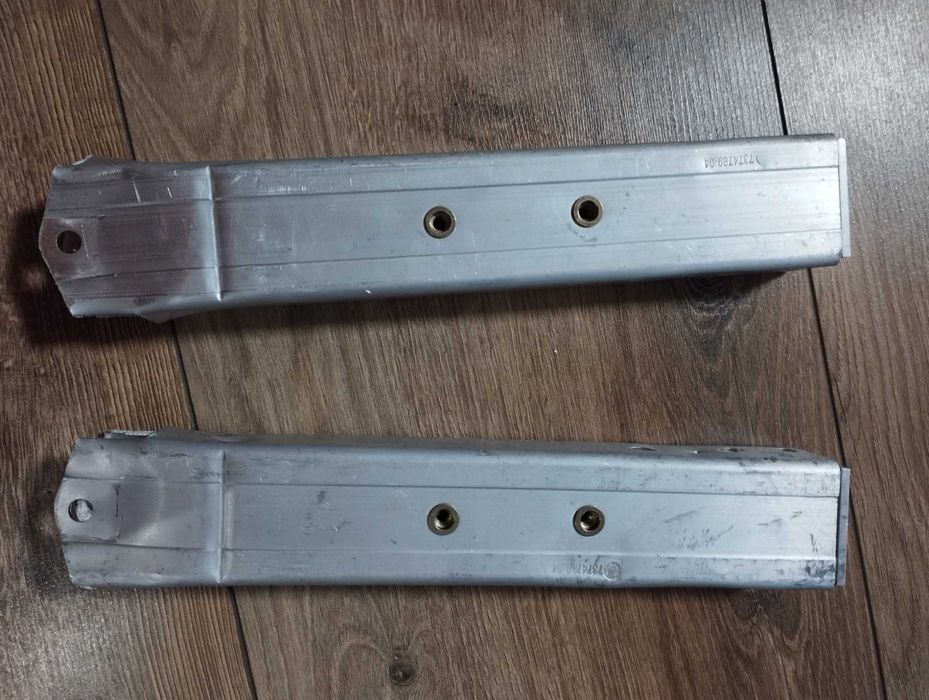 BMW X1 F48 X2 F39  кронштейн 7374790 нижнего усилителя бампера7374789