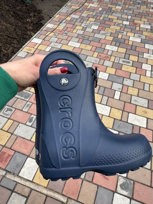 Резиновые сапоги crocs