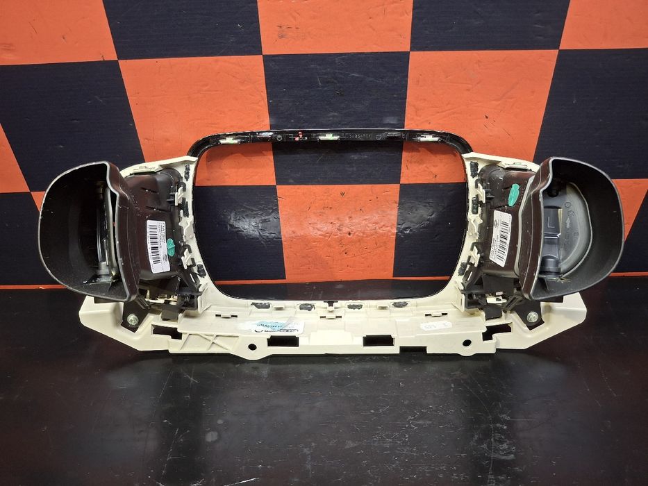 Moldura da consola central / rádio / aro FIAT 500 (312_)