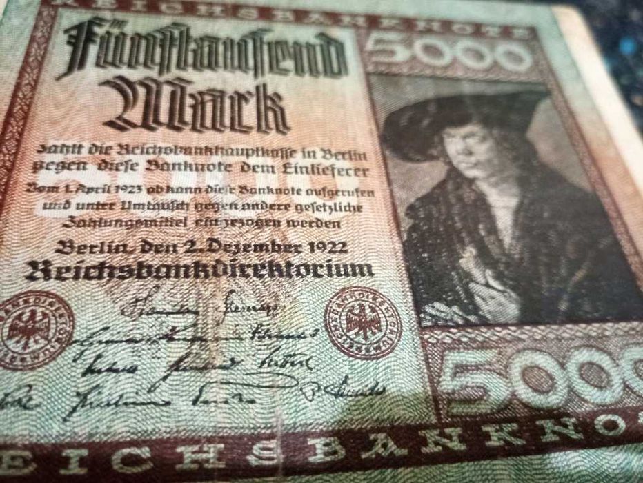 Nota de 5.000 marcos de 1922 (Alemanha)