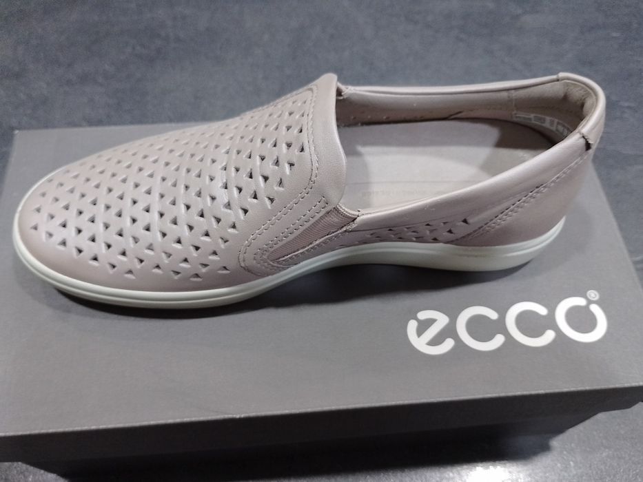 Туфли мокасины слипоны ECCO размер 37