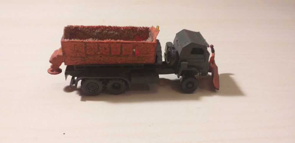 Star 660 pług piaskarka skala 1/87 H0