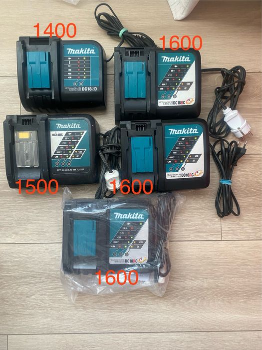 Зарядний пристрій Makita 3A i 9A / зарядний пристрій до Milwaukee