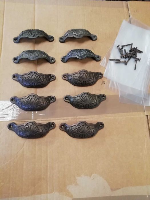 Shell-shaped drawer pull, furniture handle64575432772098122