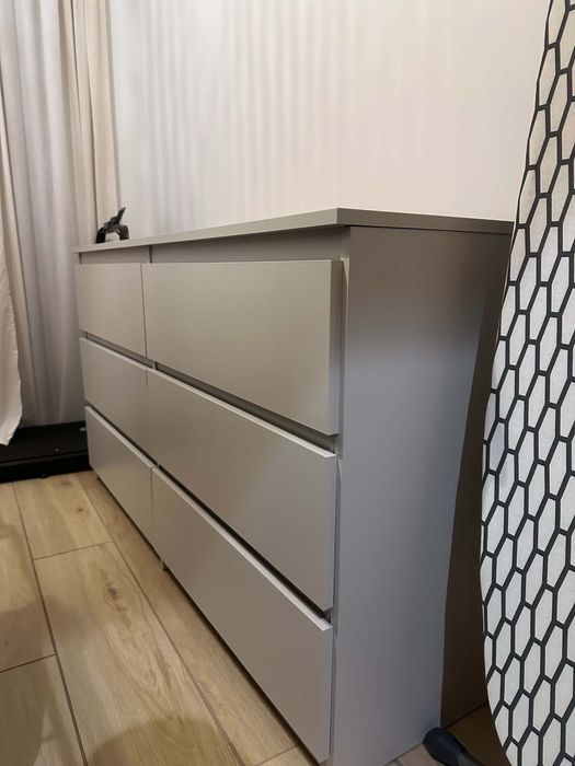 Nowoczesna komoda 140cm kaszmir
