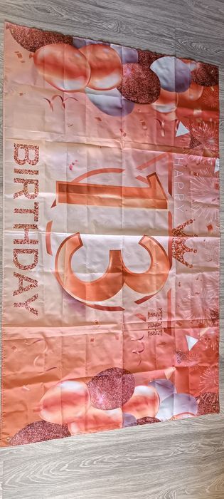 Фотозона банер плакат День Народження 13 років