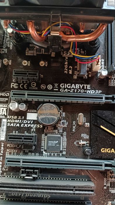 материнська плата+проц+озу+бп