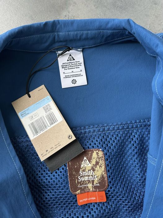 Оригінальна чоловіча куртка Nike ACG Smith Summit UV Jacket Court Blue