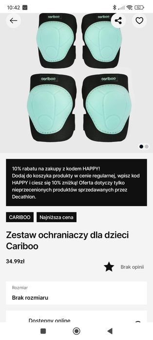 Komplet kask i zestaw nowych ochraniaczy