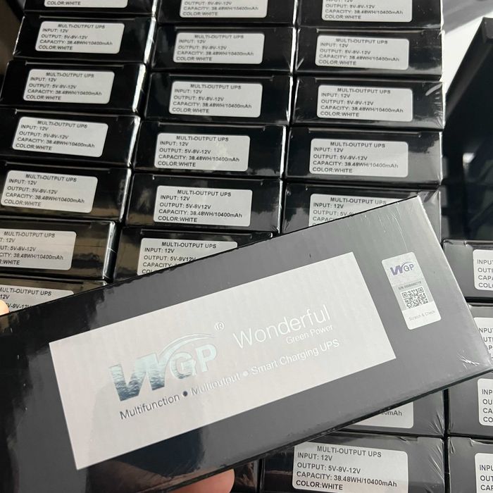 Безперебійник для роутера WGP 10400mah ДБЖ для роутера повербанк для роутера міні упс ибп для роутера ону WIFI