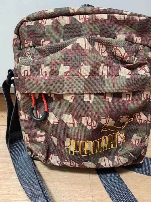 Torebka Puma na ramię w kamuflażu  khaki