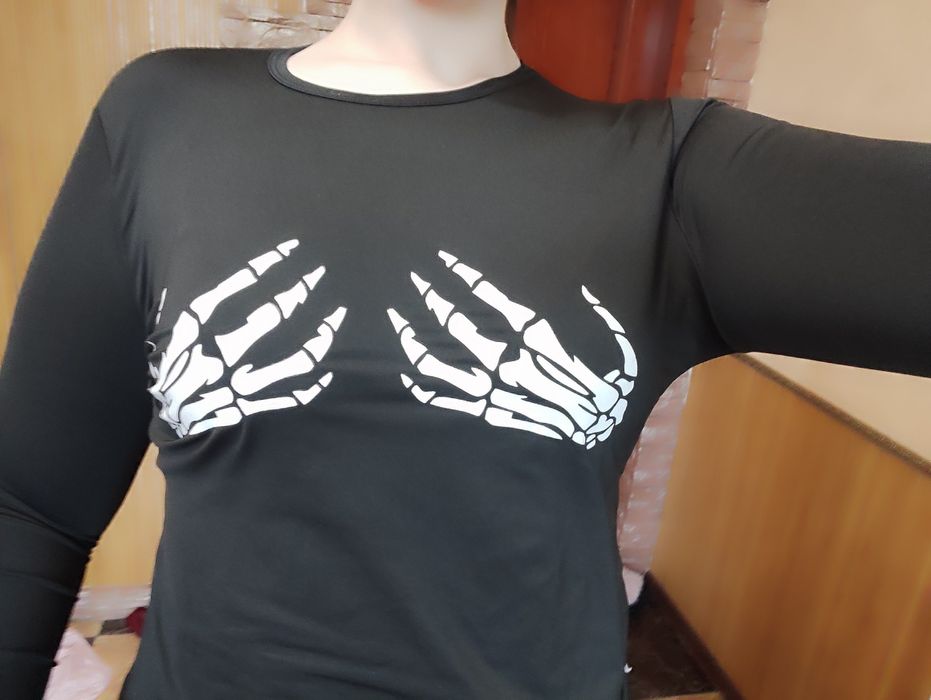 Кофта боді, чорна розмір с м