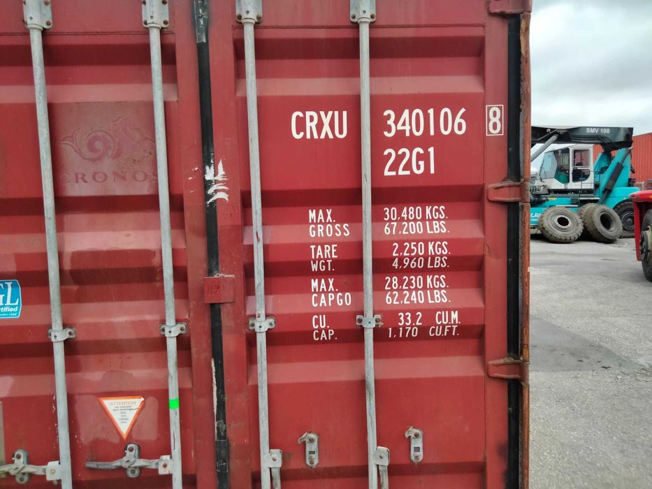 Contentores Marítimos de 20 pés - 6 metros