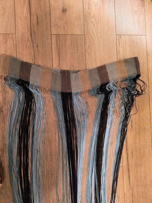 Firany makarony sznurki szerokość 150xwysokość 240