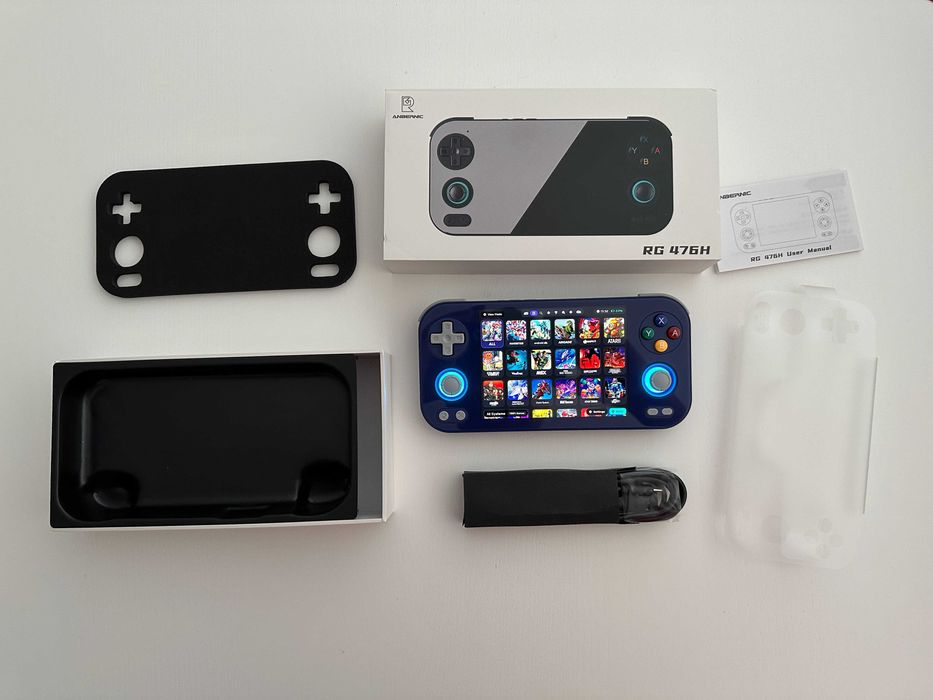 Consola Anbernic RG476H (Índigo) - Como Nova na Caixa