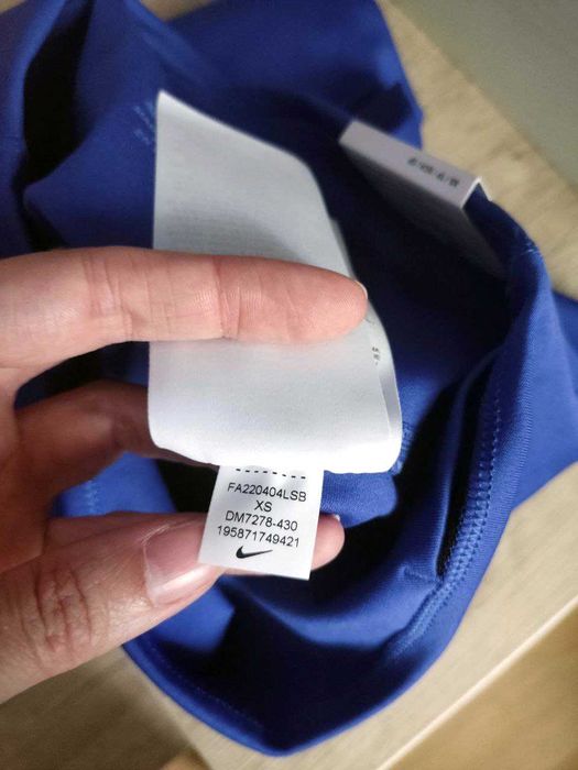 Nike Blue Dri FIT One High Rise Leggings — нові оригінальні легінси XS