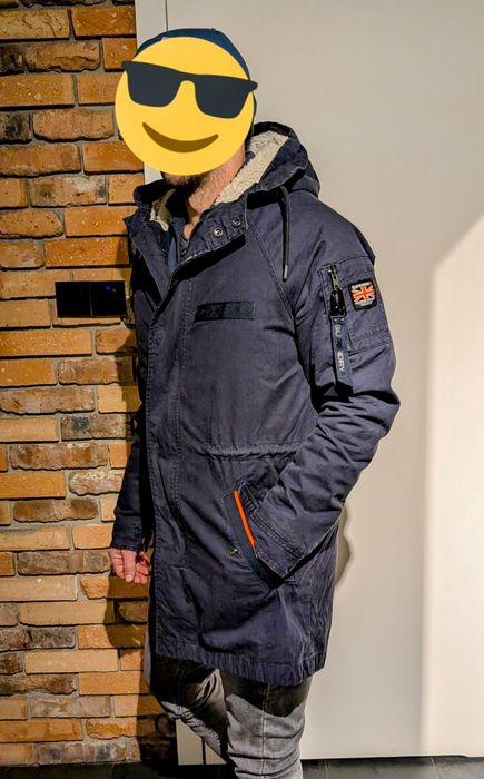 Kurtka męska parka SuperDry  rozmiar M ( h&m Reserved Hause )
