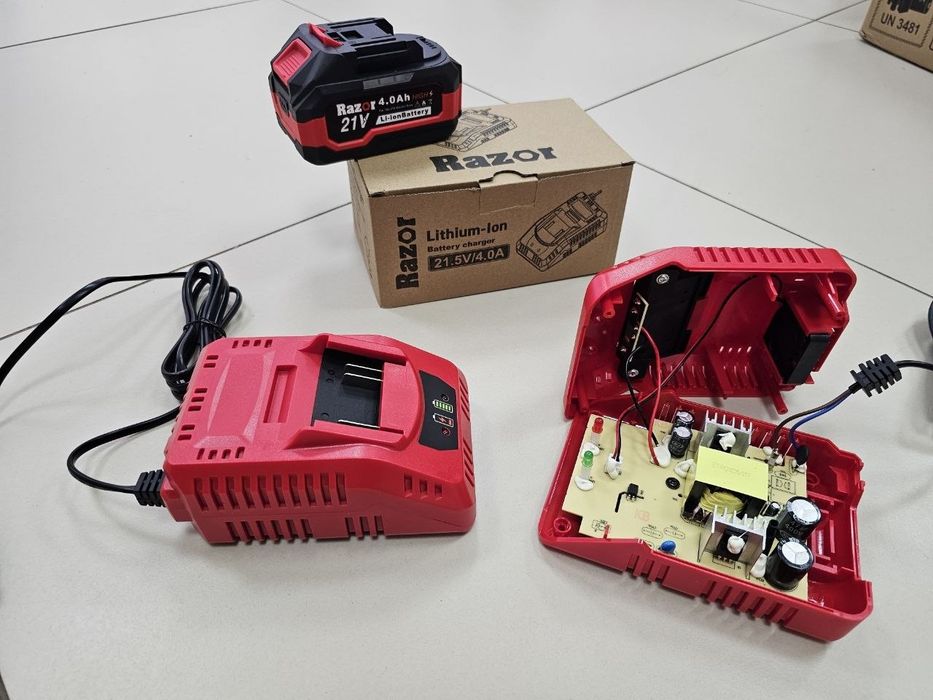 4.0A С куллером и Радиатором Зарядка Razor Для акб посадка M1 Макита ProCraft Stromo Razor