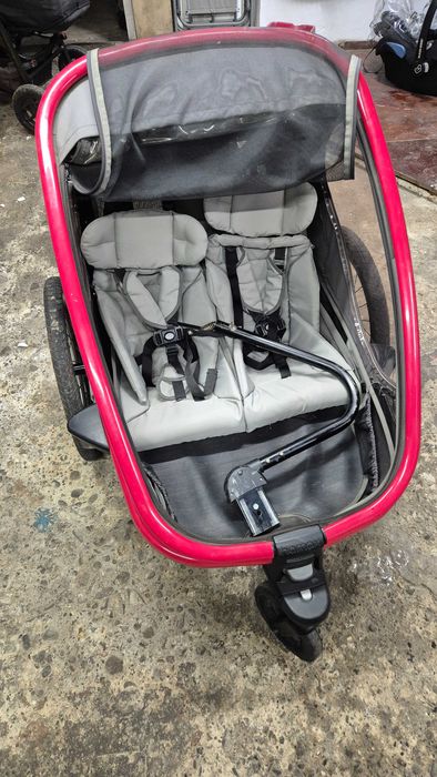 PRZYCZEPKA ROWEROWA HAMAX Outback Twin gondola, spacerówka