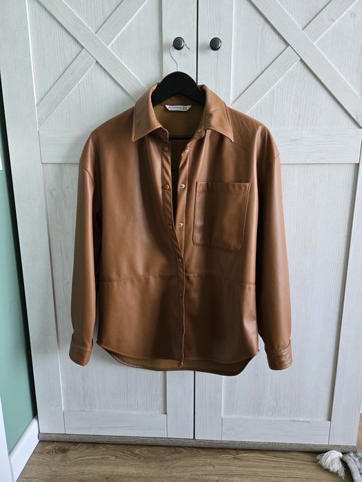 Сорочка шкіряна Stradivarius