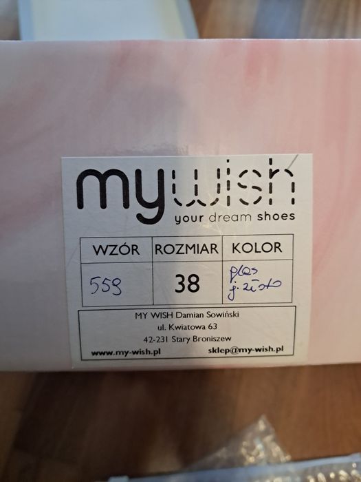 My wish buty ślubne