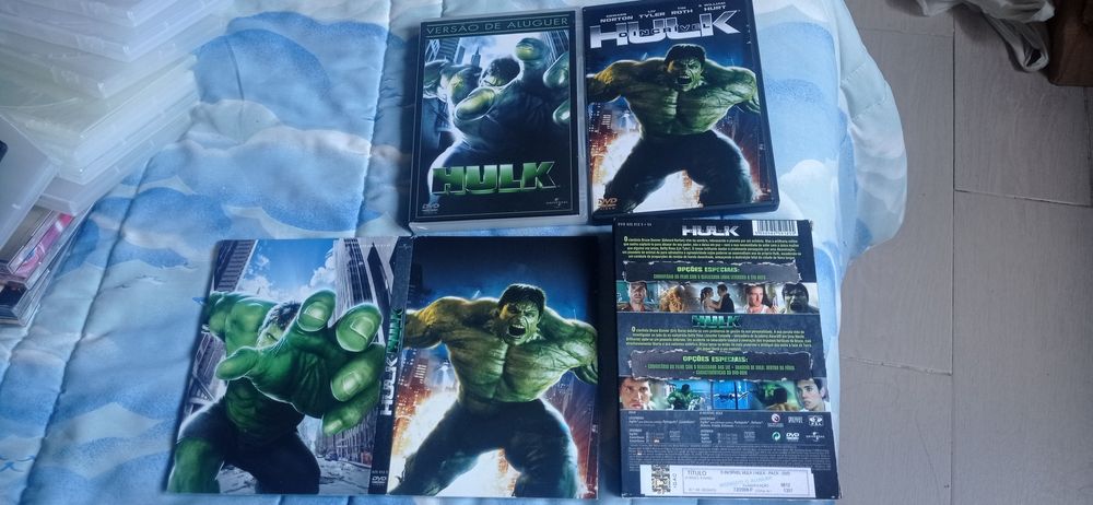 DVD,s Hulk 4 filmes