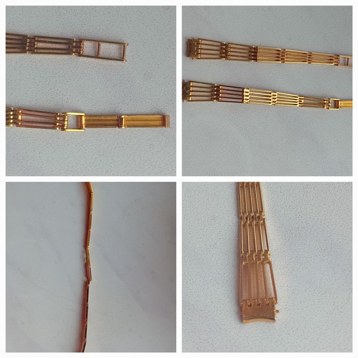 Браслет позолоченный женский часов 8мм новый СССР