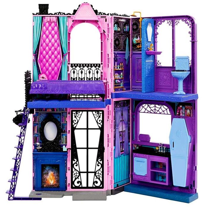 Набір Monster High БУ-тік Готель Лігво Будинок для ляльок кімната