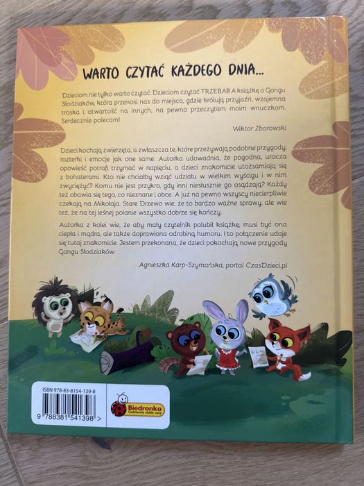 Gang słodziaków - Książka z Biedronki, stan nowa