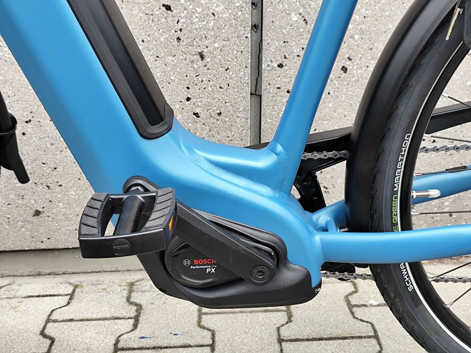 Rower elektryczny Velo de Ville - AEB Pure Petrol Blue / Bosch Performance Line PX 90Nm