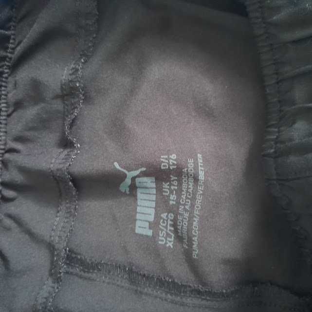 Calções Pretos Puma - 15/16 anos