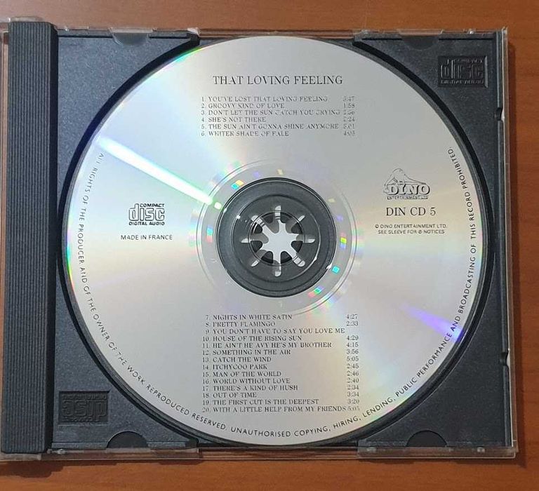 CD - That Loving Feeling - 20 All Time Greats - Artistas originais