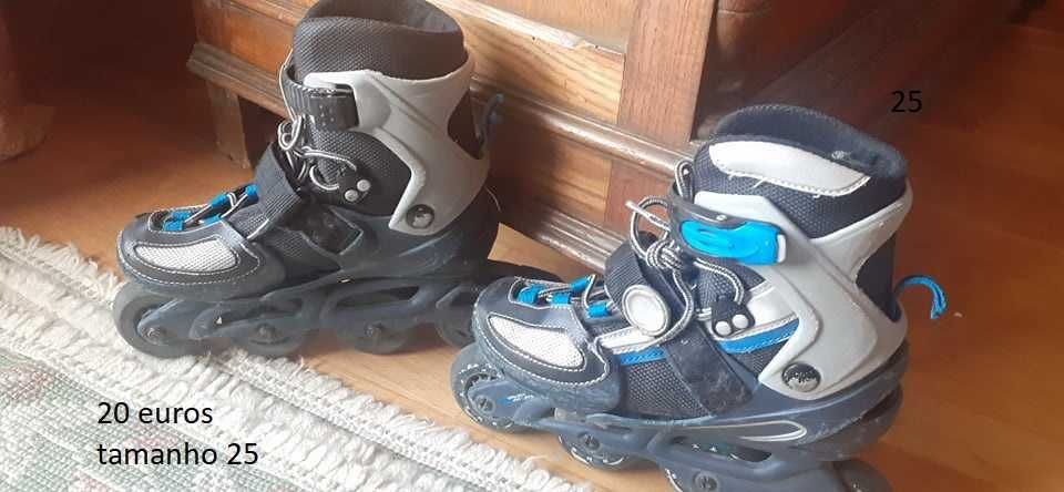 Patins de criança - numero 25