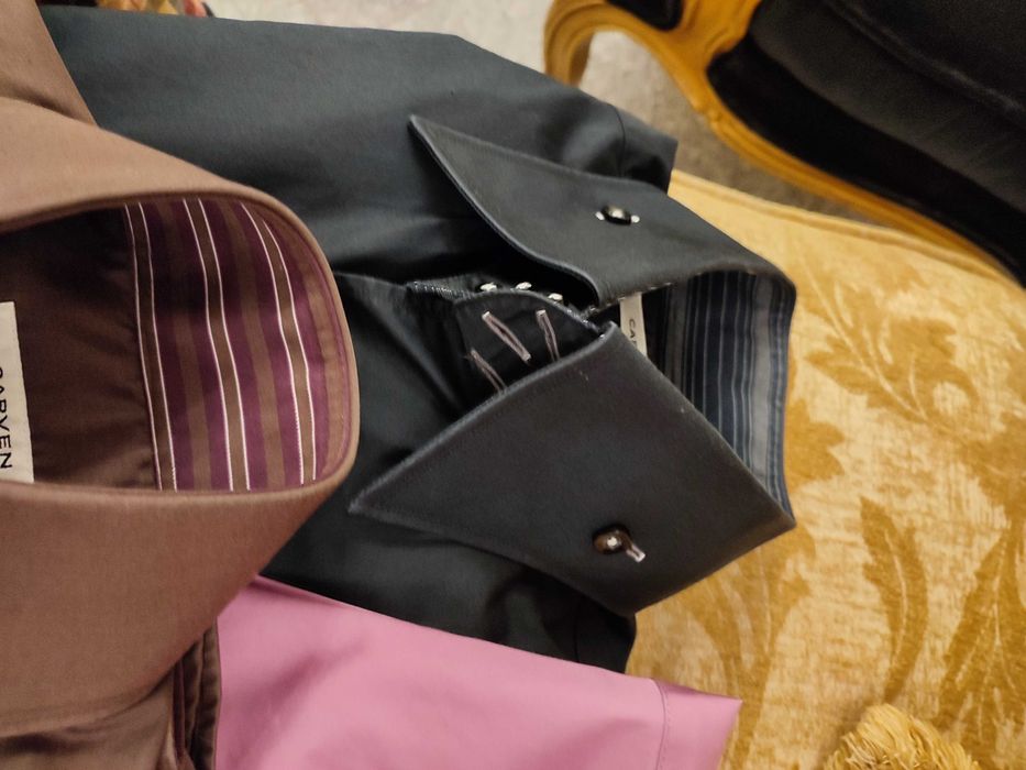 Camisas de homem com colarinho alto italiano