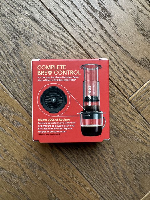 AeroPress CLEAR Green NOWY + nakladka