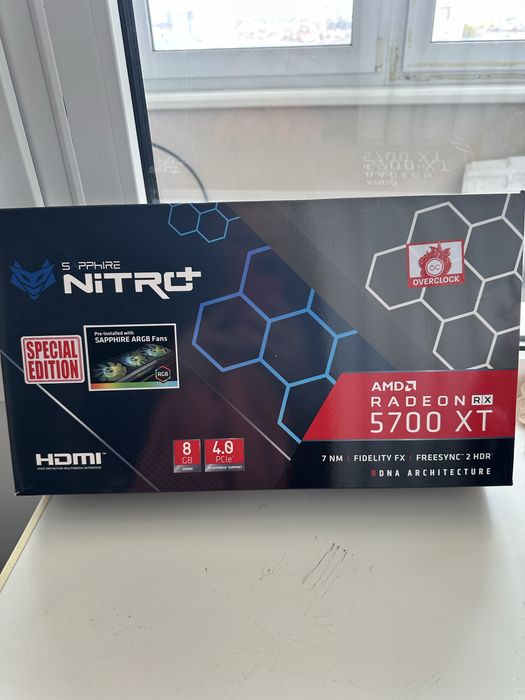 Видеокарта Sapphire Nitro+ AMD RADEON RX 5700 XT 8 GB GDDR6