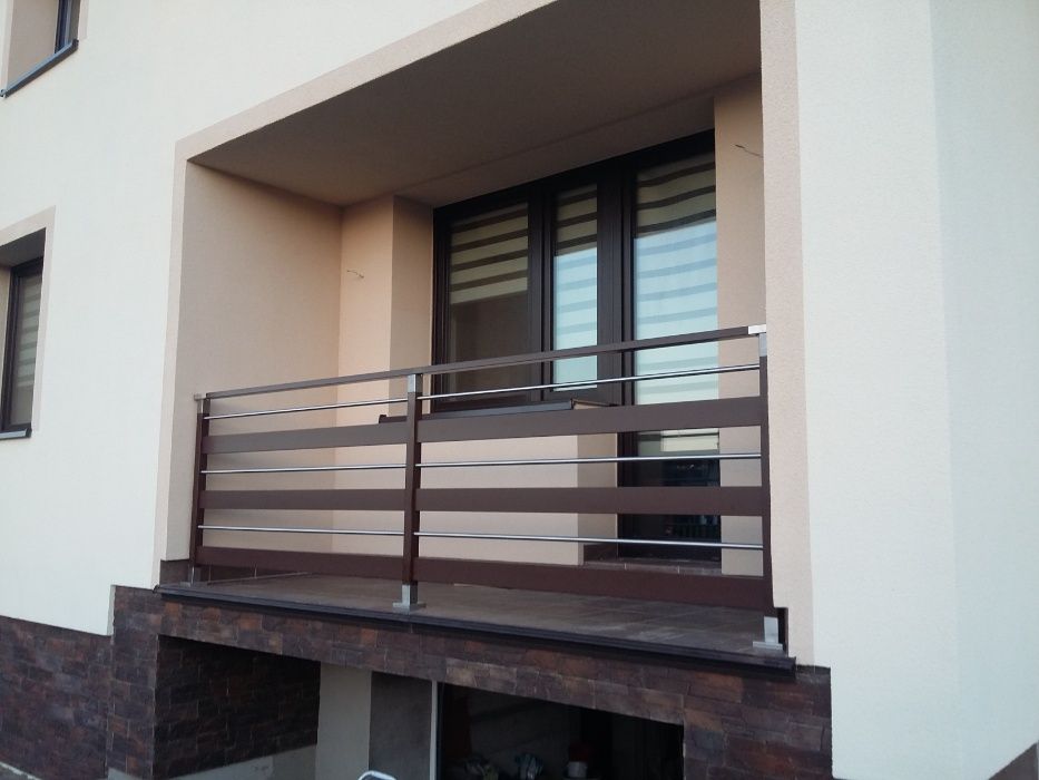 Balustrada balkonowa Fello Diverse aluminium balkon taras barierka