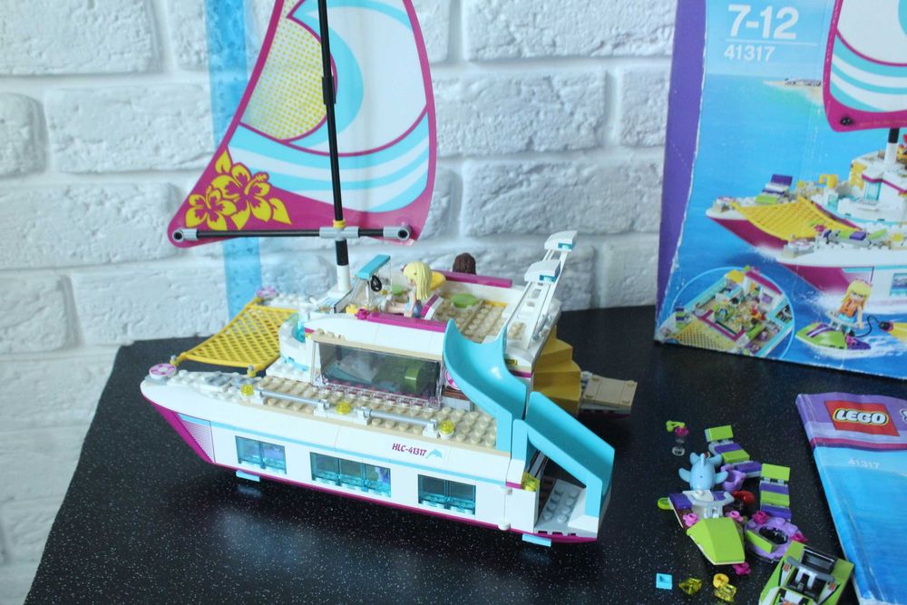 великий наборище лего LEGO Friends Катамаран Саншайн (41317)