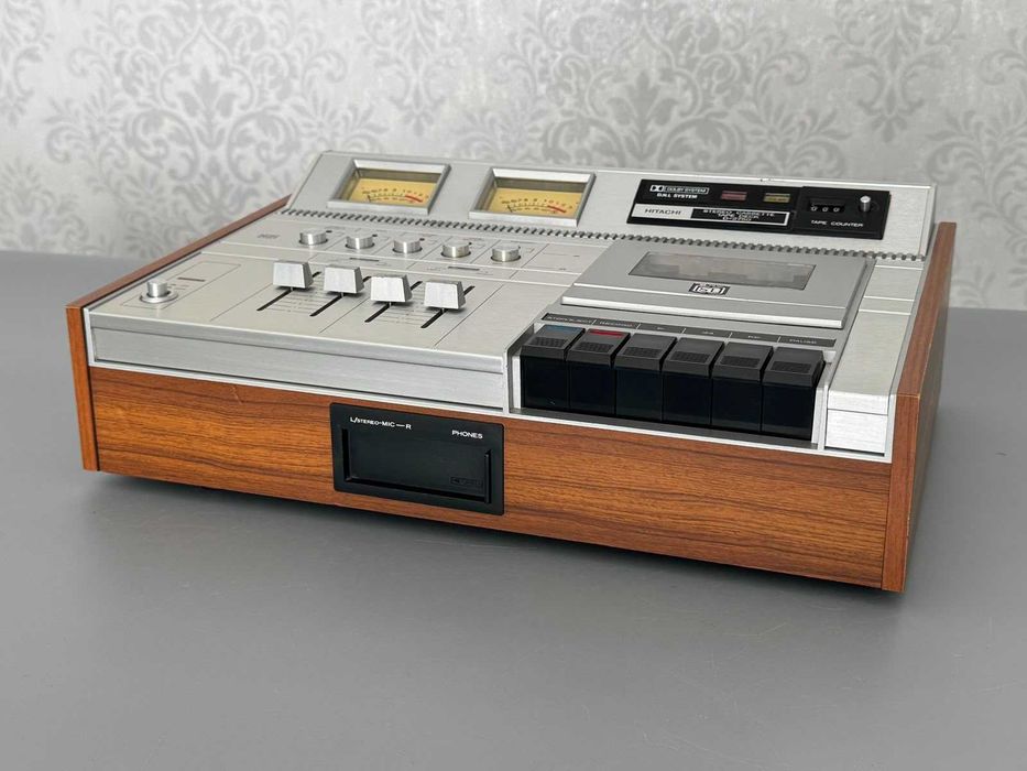 Vintage Magnetofon kasetowy Hitachi D-2750 Unikat Hi-Fi