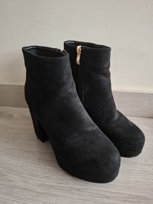 botki damskie na obcasie 37 DEEZEE