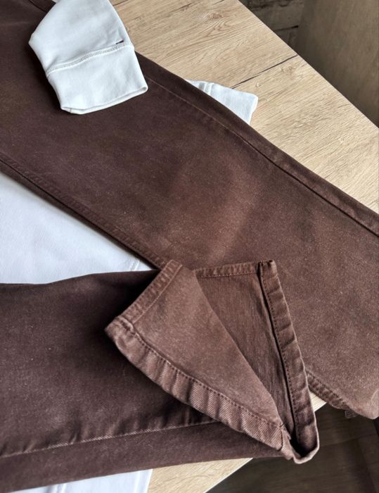 Продам шоколадні штани ZARA